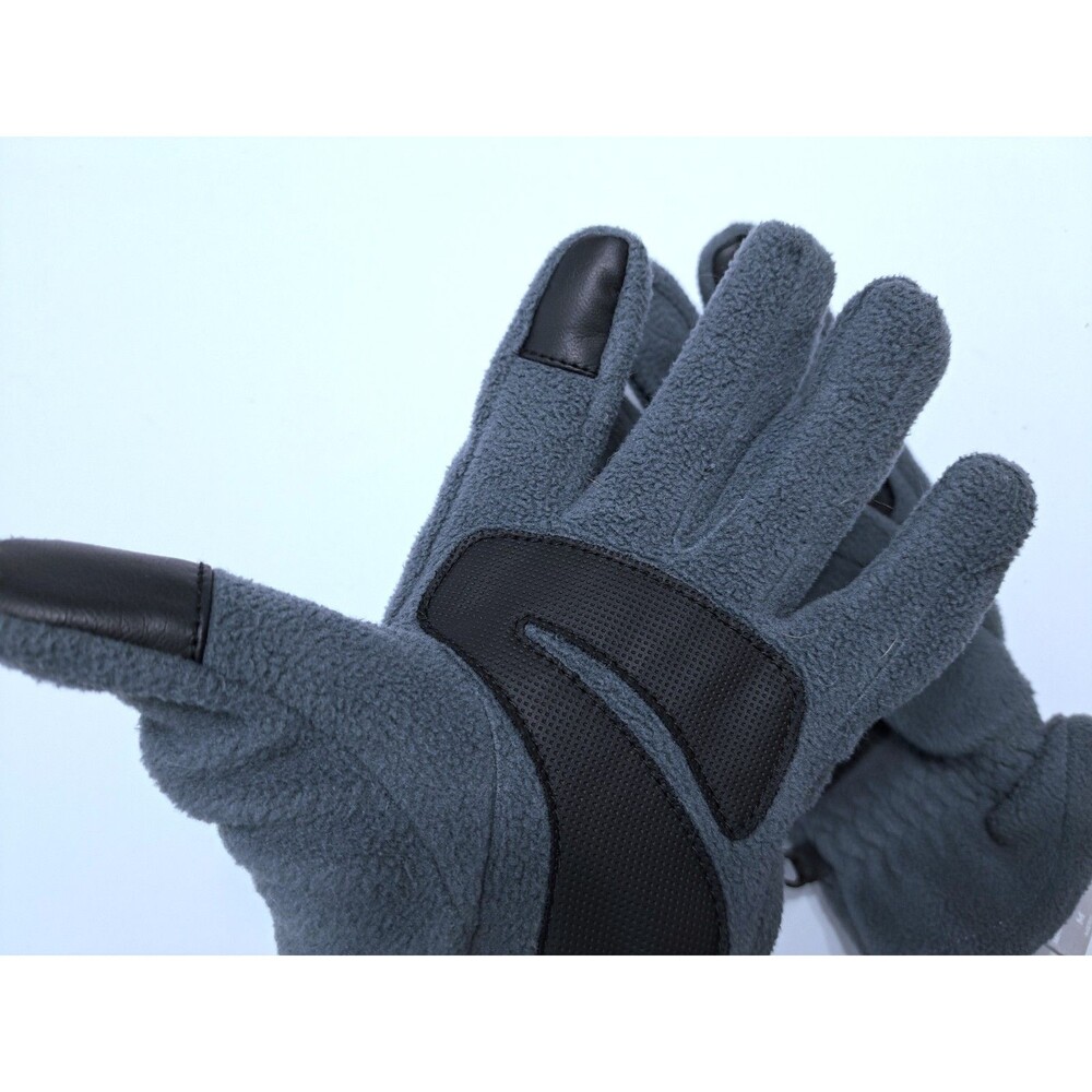 Columbia Men's Medium Thermal Reflective Omni Heat Fleece Winter Gloves Gray - Picture 6 of 7